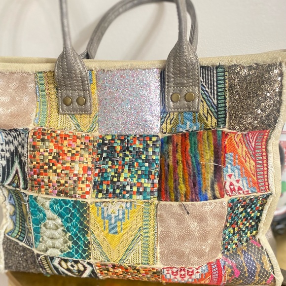 Antik Kraft Patchwork Purse - Picture 6 of 7